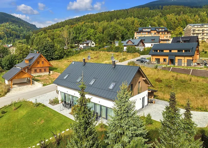 In Krkono E With Sauna And Forest Views * Černý Dŭl