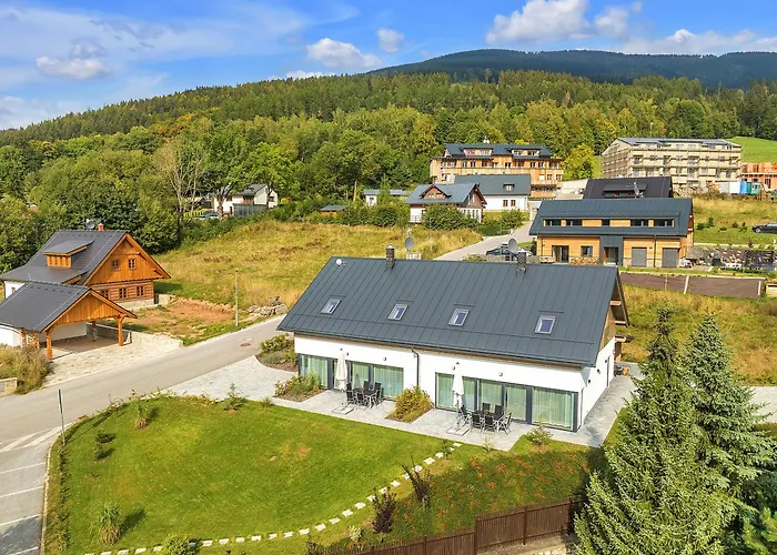 In Krkono E With Sauna And Forest Views